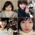 <b>포미닛</b> 현아, 황정음 닮은꼴 사진