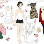 최고 히트작들!!!! 김태희 <b>종이인형</b>으로 김태희를 가지고 놀다~