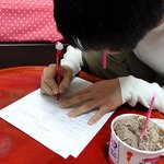 (사진有) 남자친구에게 모의고사 시험을 치뤘어요