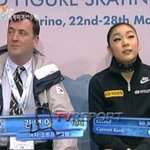 김연아 쇼트점수 60.30, 7위 <b>부진</b>…관중석 ‘싸늘’
