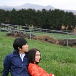 ★山에서 찍힌 이승기♡이민정 커플사진