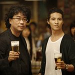 원빈 <b>맥주</b> 광고 촬영장컷!!!