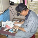 경비아저씨가 <b>연필</b>로 그린 연예인