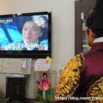 (사진有) '동이' 촬영현장, 편육뜯는 <b>숙종</b>과 장희빈