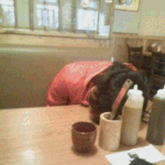 [사진有]돈까스 기다리다 구른 사람입니다.