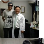 이민호 병원에서 찍은 사진, 연예인 포스~!