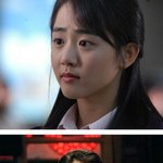 턱이 조금 자란듯한 문근영 얼굴