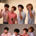 촬영장에서 분위기 up! 중인 <b>2am</b>