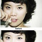 신봉선 포토샵 전.후