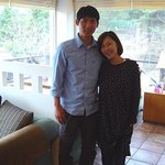 처음으로 연예인이랑 말을 나눠봤네요 ㅋ