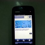 노키아 폰으로 <b>bmw</b> 뉴 5시리즈 사이트 접속했음