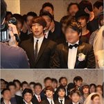 소속사 이사 결혼식 간 비, 톱스타 포스