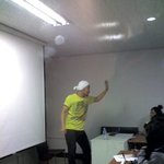 학교에 노홍철이 왔어요~!!!!!