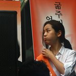 <b>명동</b>에서 한지민씨를 봤어요!!