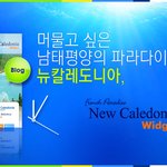 뉴칼레도니아 <b>위젯</b>!!! 사용해보아요 ㅋㅋㅋ
