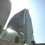 오사카nhk방송국앞에서 1인시위(사진 有)