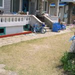 어린이날 선물로 조카에게 그네를 만들어 주었어요.