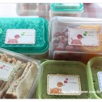 도시락통꾸밀 도시락 네임택도 준비했어요^^