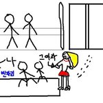 [발로그린그림有]지하철 4호선에서 생긴 굴욕걸