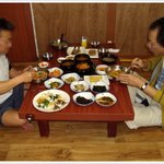 [제주올레3코스]보리밥정식&amp;연탄구이