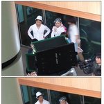 <b>상상</b>대결 촬영중인 노홍철, 머리크기ㅋㅋ;