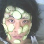 태어나서 처음으로 <b>오이</b>맛사지 했어요 ^^[사진有]