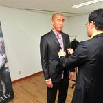 ♥박주영.기성용.차두리 'pride 11' 수트 체촌과정 (사이즈...