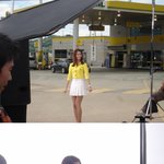 소녀시대윤아 에스오일<b>cf</b>촬영 따끈한직찍사진 (사진有 동영상有)