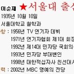 서울대<b>출신</b> 연예인들