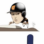 롯데의 <b>sk</b>전 11연패 탈출을 기원하며(캐리커쳐)