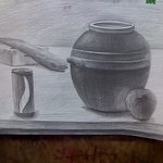 사진有 미술대회에 그린 그림 평가좀 해주세요