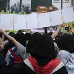 요즘플랜카드문화왜이런가요?빛소금이진기 아나 방송캡쳐ㅡㅡ