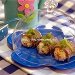 피크닉도시락으로좋은 쇠고기말이주먹밥♡