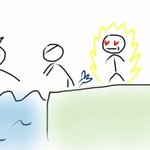 그림有)<b>수영장</b>에서 한눈팔다가......