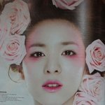 머리에 꽃달고 화보 촬영<b>중</b>인 산다라<b>박</b>