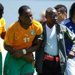 디디에 드로그바, 일본과의 평가전에서 부상 입어 월드컵 <b>출전</b> 좌절