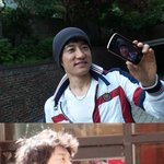 ♡새 영화 파괴된 사나이 촬영중인 김명민~ <b>완전</b> 건강해보이네~