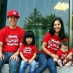 월드컵 기념, 션-정혜영 가족의 깔맞춤 패션ㅋ