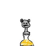 손님이 버리고간 음료수 먹겠다고 싸움 (그림설명)