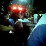 광화문의 아르헨티나녀