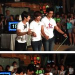 승승장구 <b>촬영</b>중인 최시원, 정용화, 옥택연
