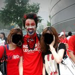 월드컵 시청응원갔다가 돌아이봤어요^^* (사진有(