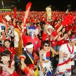 길거리? 집? 축구 응원 장소별 응원 후 피부관리법