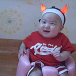 우리아기 월드컵 응원하는 사진입니당 ^.^