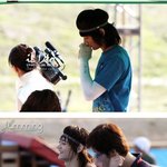 드림<b>팀</b> <b>촬영</b>중인 샤이니 민호, 화보같네