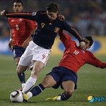 [wc 2010] 스페인, 칠레에 2-1 승리…두 팀 16강 <b>동반</b>진출