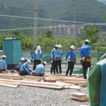 강원 <b>fc</b> 선수들과 함께 봉사활동 했어요~