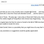 한 외국인이 50년 전 한국 친구를 찾습니다.