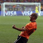 [wc 2010] 네덜란드, 브라질에 역전승 거두고 4강행