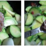 초간단  새우젓 애호박볶음